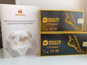 Коррекционные стельки с анионами whieda