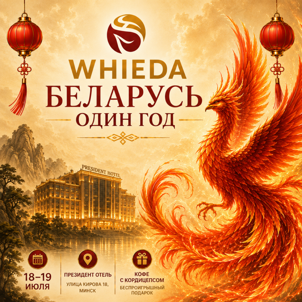 Годовщина WHIEDA В беларуси